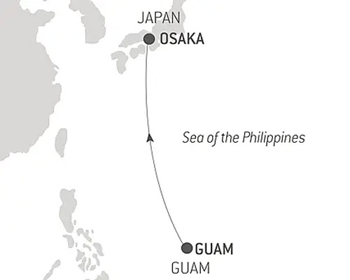 Ocean Voyage : Guam - Osaka