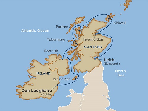 8 Days - Gaelic Explorers [Dun Laoghaire (Dublin) to Edinburgh]