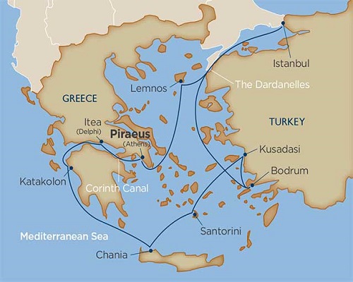 11 Days - Greece via the Corinth Canal & Turkey: The Marvels of Ancient Rivals