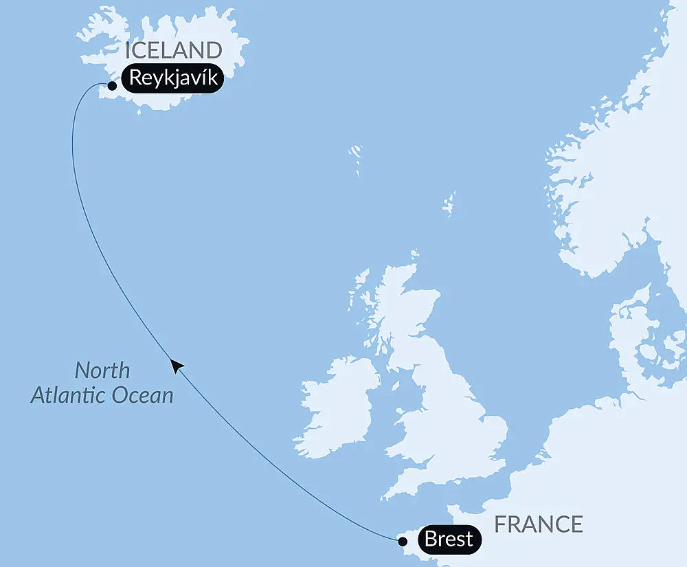 Ocean Voyage: Brest-Reykjavik