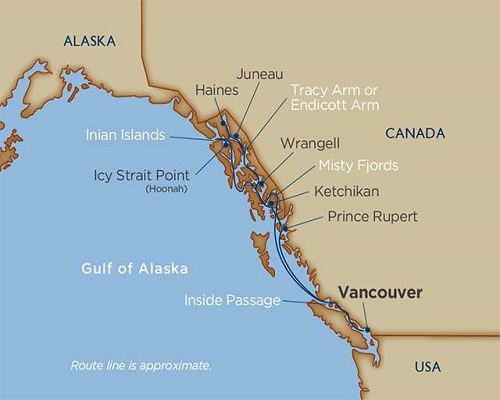 11 Days - Islands & Inlets of the Inside Passage [Vancouver to Vancouver]