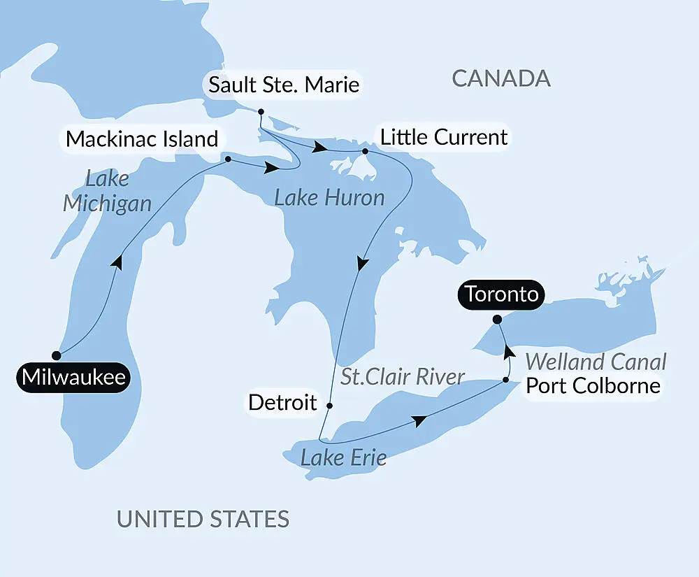 A Voyage Along the Great Lakes - with Smithsonian Journeys