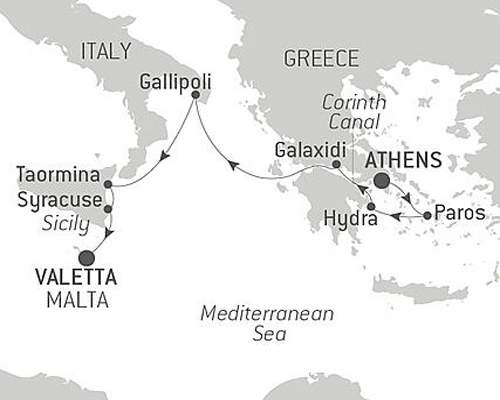 Ancient jewels of the Mediterranean