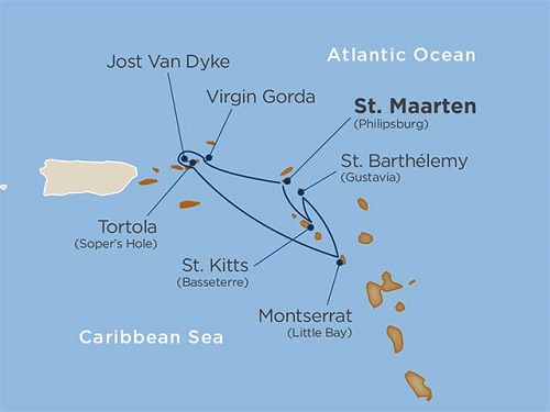 7 Days - St. Maarten & the Virgin Islands [St. Maarten to St. Maarten]