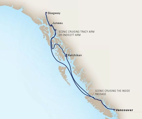 7-Day Alaskan Inside Passage 7-Day Alaskan Inside Passage