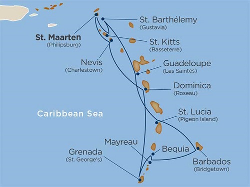 11 Days - Caribbean Pleasures [St. Maarten to St. Maarten]