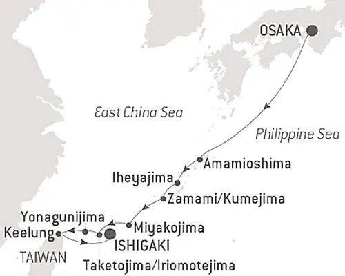 Odyssey in the heart of Japan's subtropical islands[Osaka - Ishigaki]