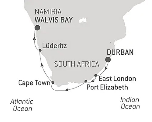 South Africa and Namibia by Sea: Around the Cape of Good Hope - with Smithsonian Journeys