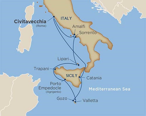 10 Days - Sicilian Splendors [Rome to Rome]