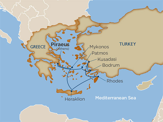 8 Days - Godmother Celebration: Myths & Marvels of the Aegean[Athens, Greece to Athens]