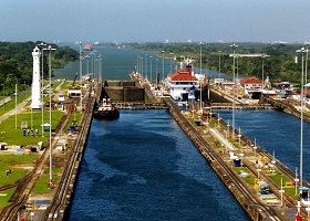 Enter Panama Canal Cristobal / Cruising Panama Canal and Gatun Lake / Gatun Lake, Panama / Cruising Gatun Lake and Panama Canal / Exit Panama Canal Cristobal / Colon, Panama